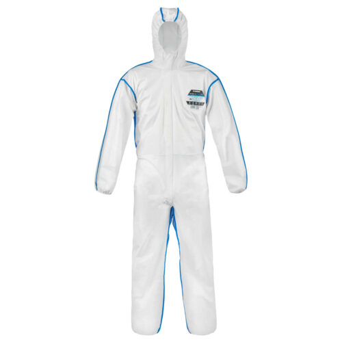 Cheminis kostiumas MicroMAX NS Cool Suit - baltas/mėlynas XL