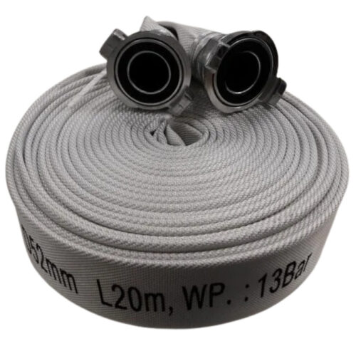 Gaisrinė žarna 52mm L20m su GOST aliuminio antgaliais MED EN 14540:2014