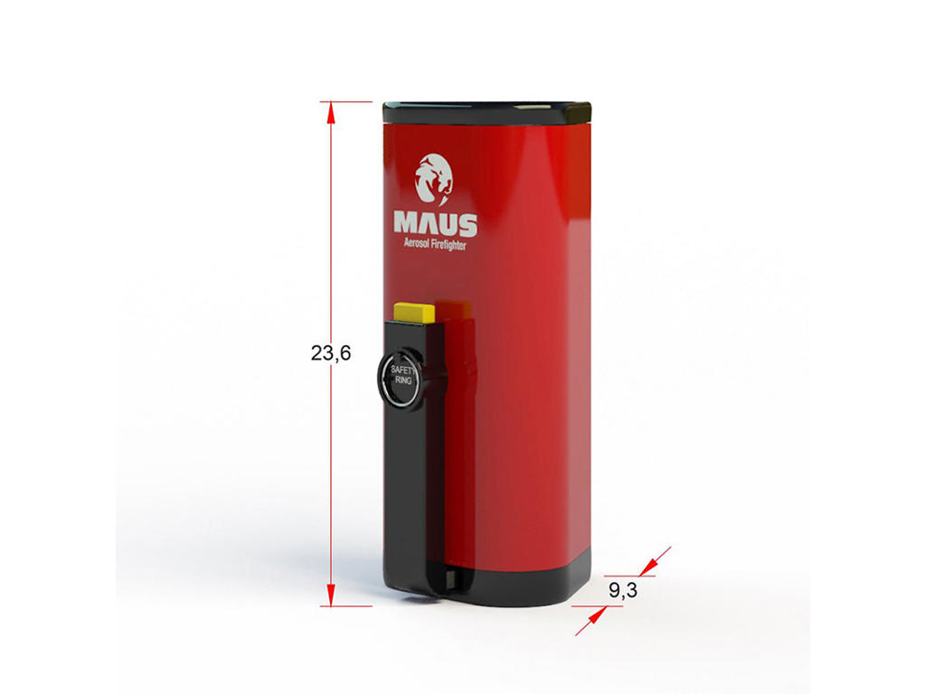 MAUS Aerozolio gesintuvas Xtin GRAND - Image 2