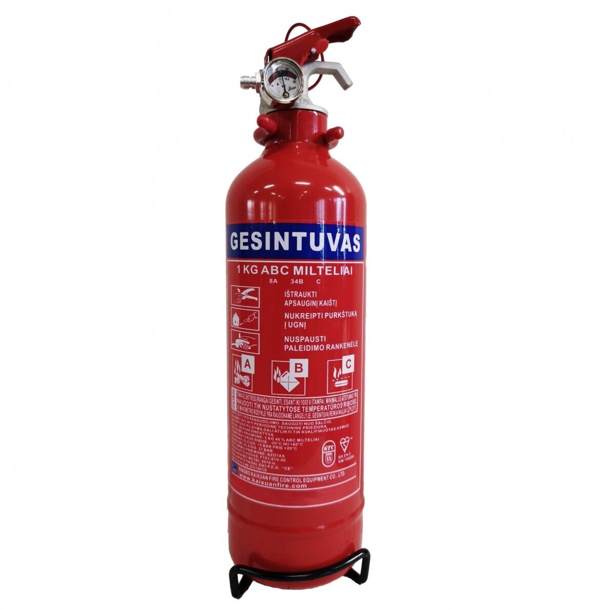 Miltelinis gesintuvas 1kg GTC, 8A 34B
